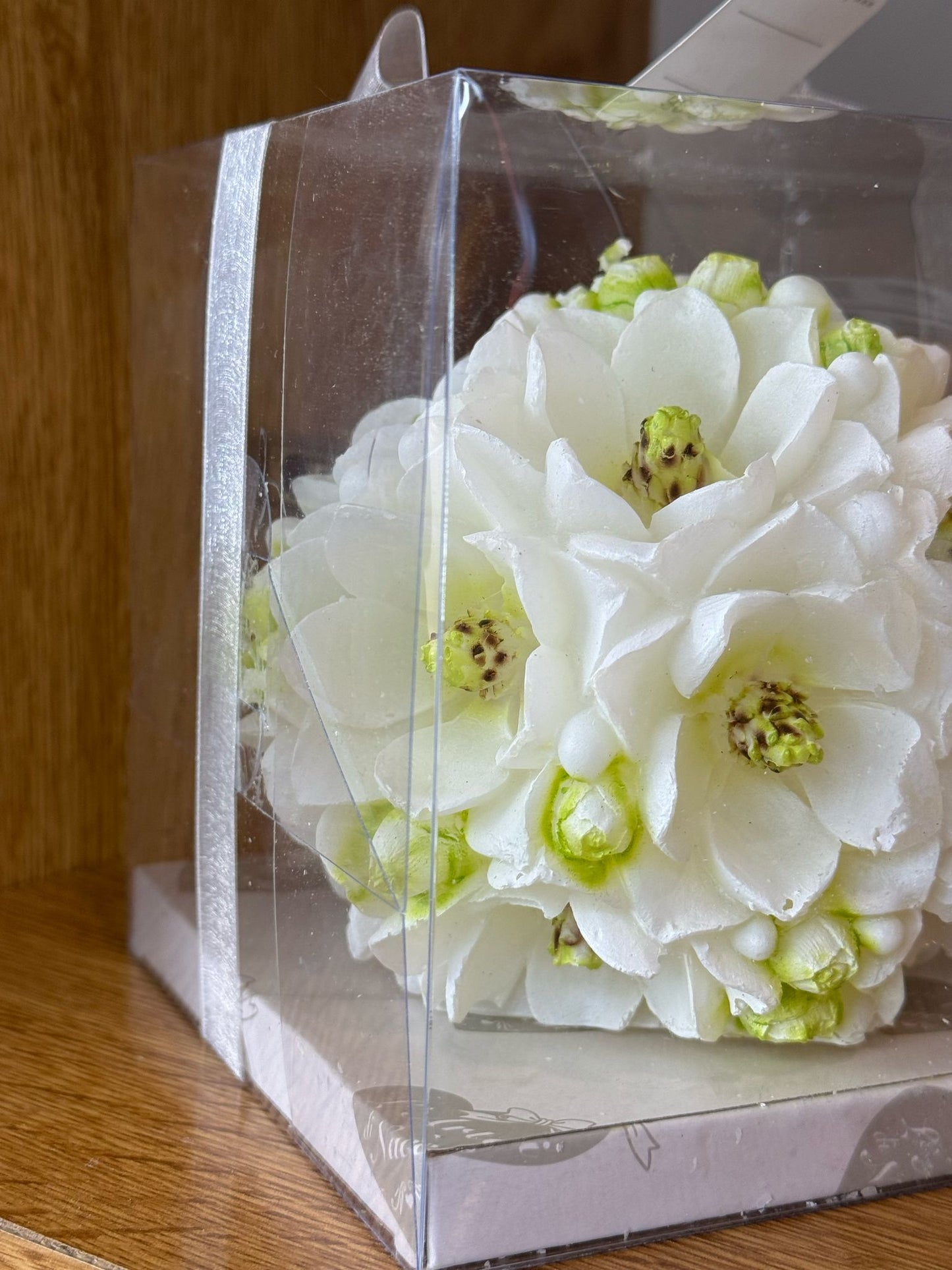 Candela -fiore decorato