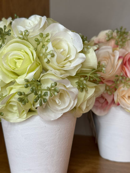 Vasetto con rose