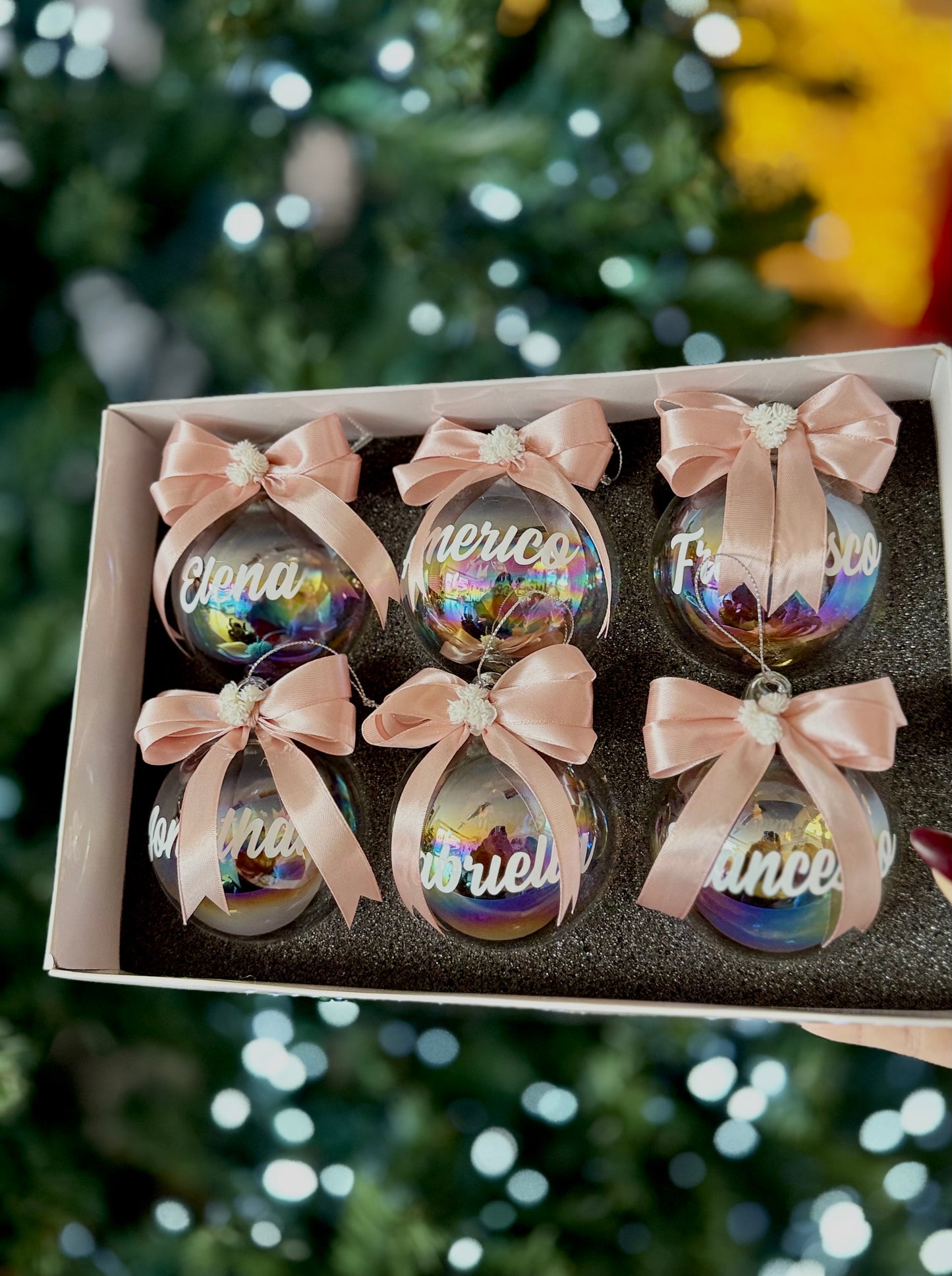 Sfere decorative per Albero di Natale personalizzate | La Scintilla Home