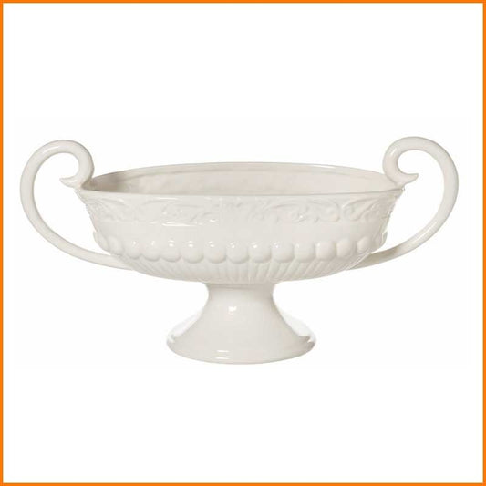 Vaso bianco in ceramica| L'Arte di Nacchi