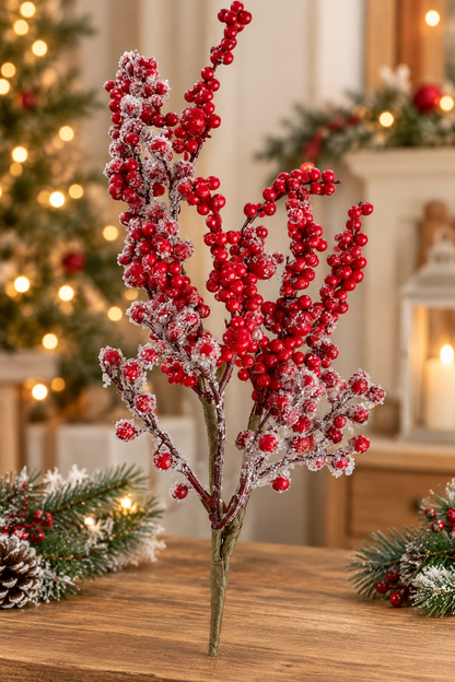 Ramo di bacche rosse