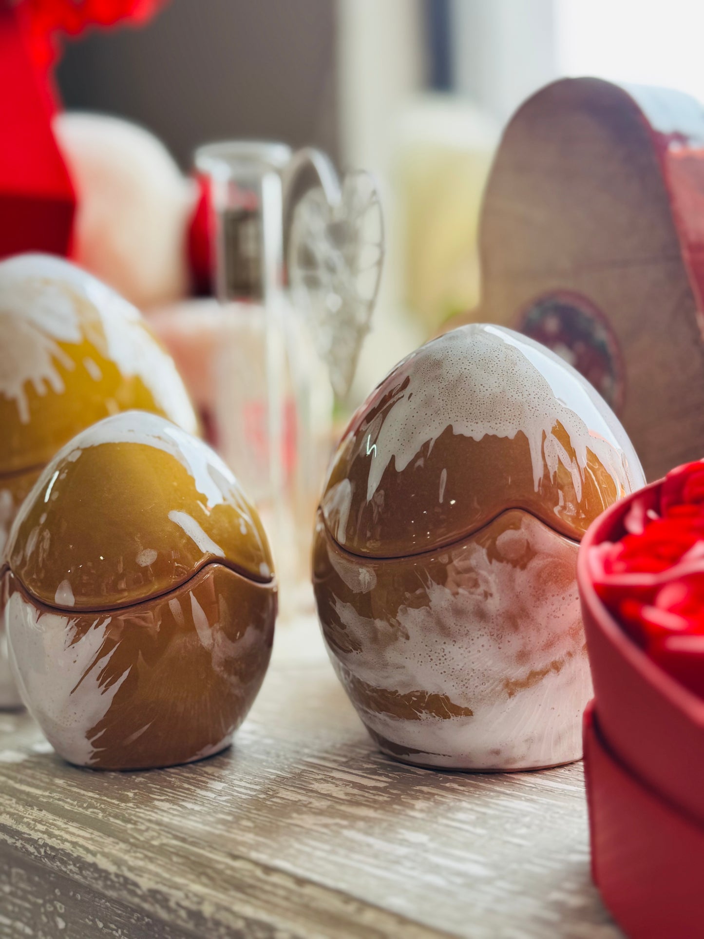 Uovo di Pasqua contenitore