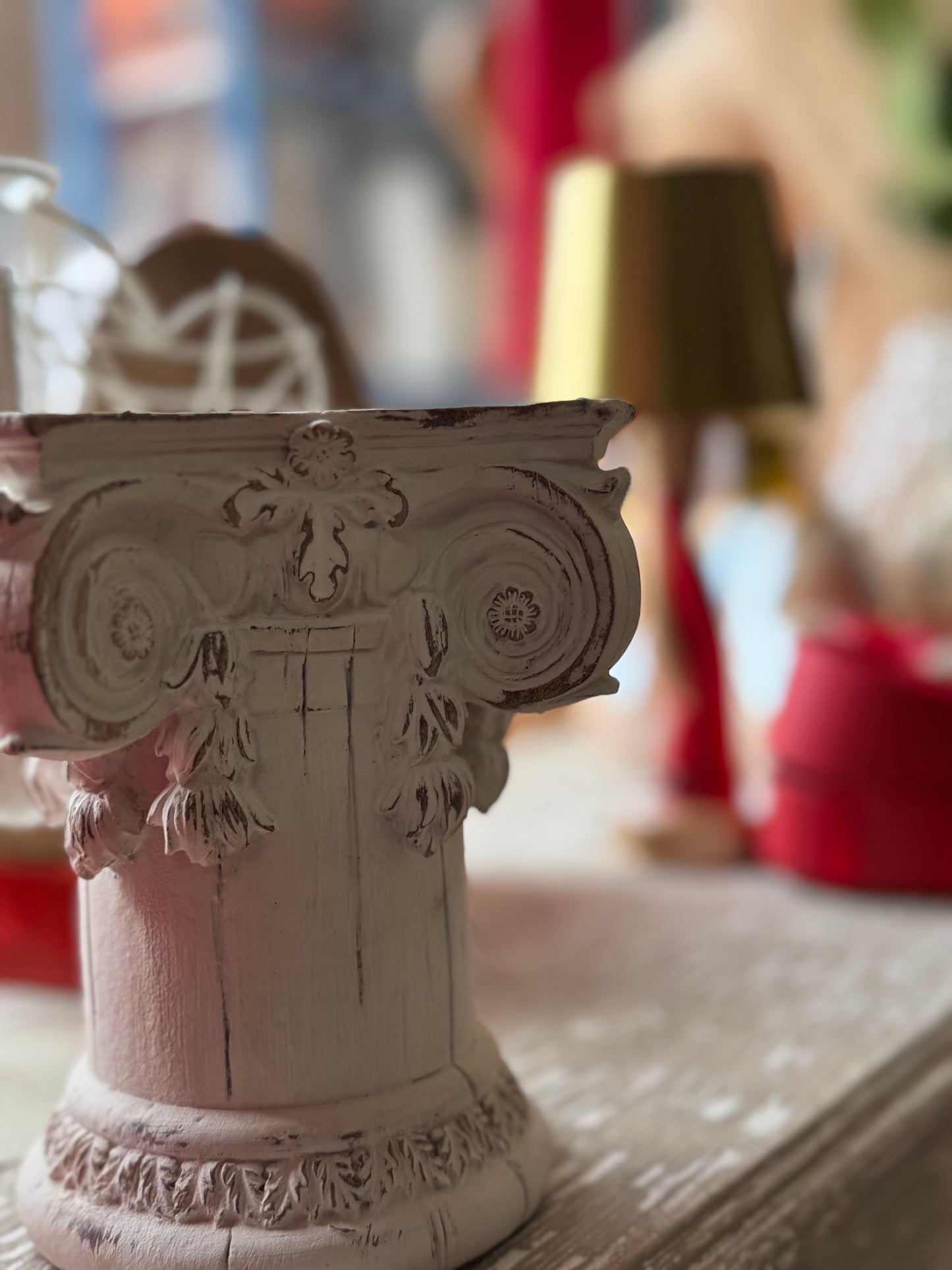 Candelabro bianco| L'Arte di Nacchi