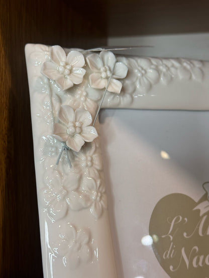 Cornice bianca lucida