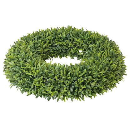 Corona verde decorazione murale d.39-33cm | Carta I Bassanesi