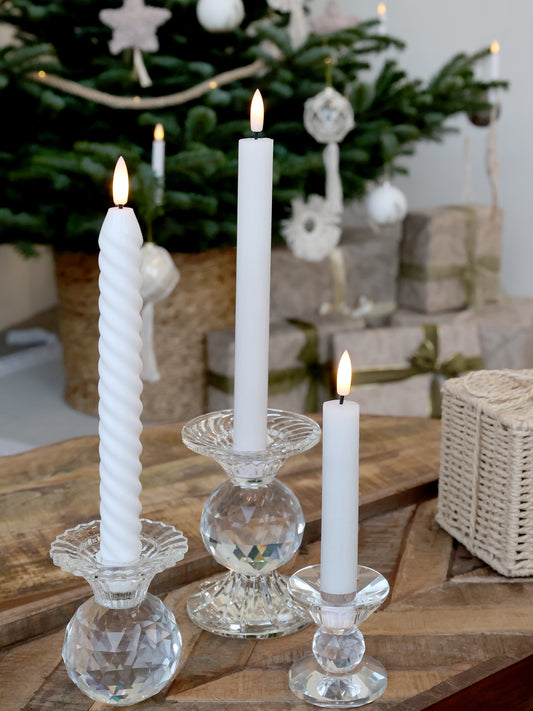 Candele da cena LED set 2 pezzi