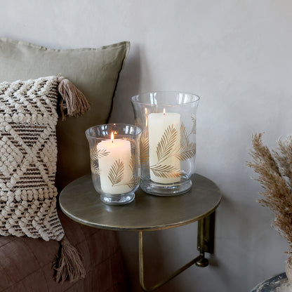 Vaso decorato- porta candela