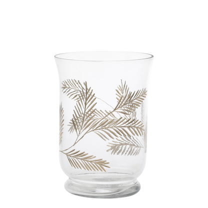 Vaso decorato- porta candela