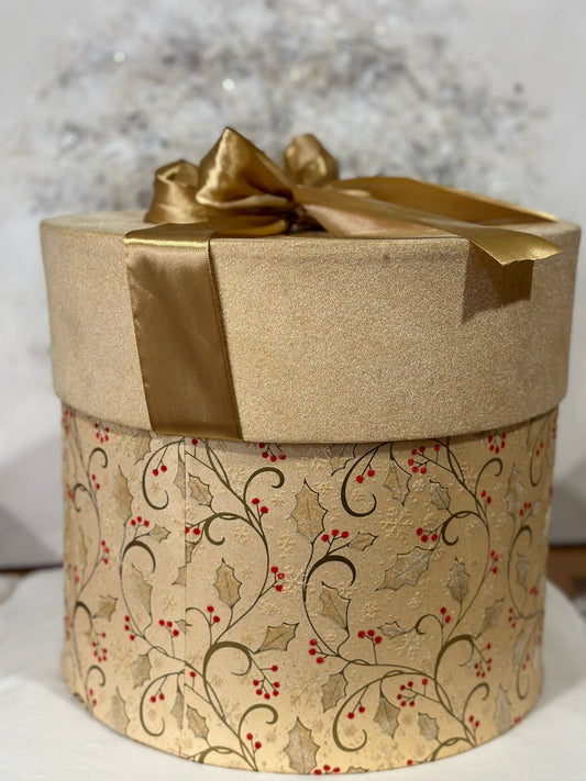 SCATOLA DI NATALE DECORATA