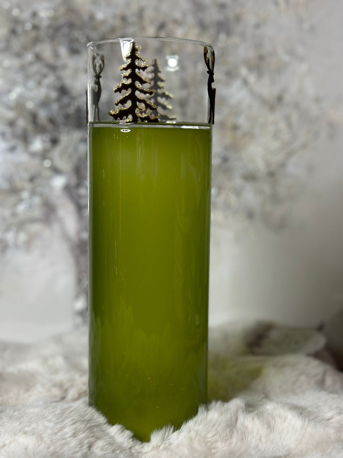 Porta Candela verde