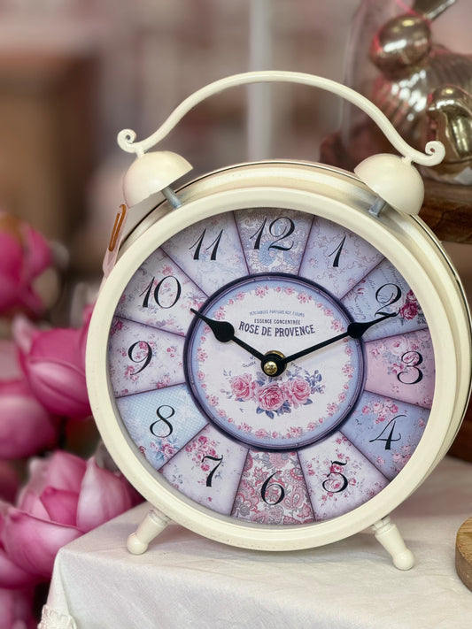 Orologio bianco e viola| L'Arte di Nacchi