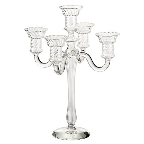Candelabro in  vetro