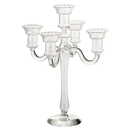 Candelabro in  vetro