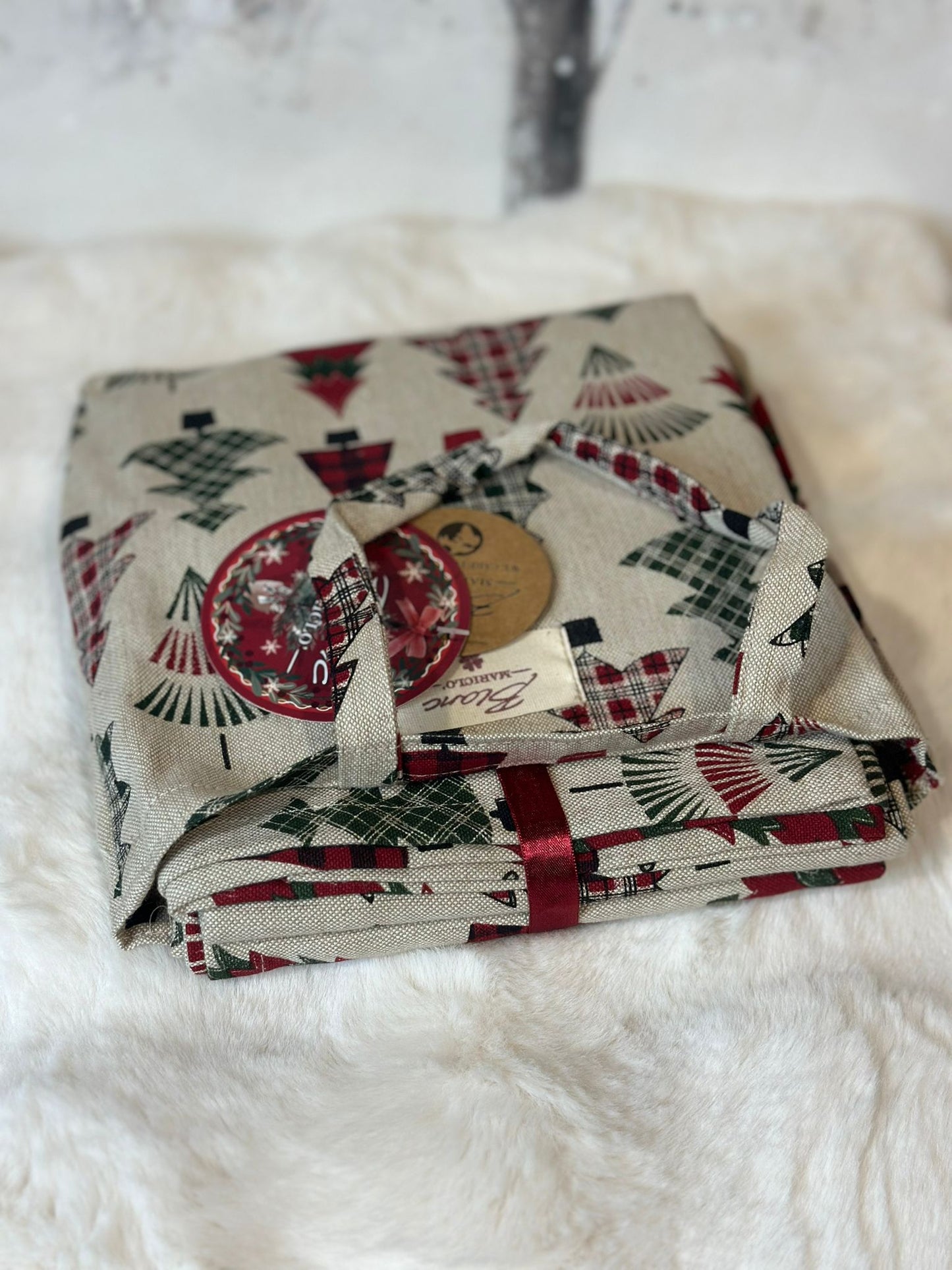 piccola shopper con 2 runner