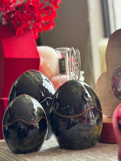 Uovo di Pasqua in ceramica, CONTENITORE