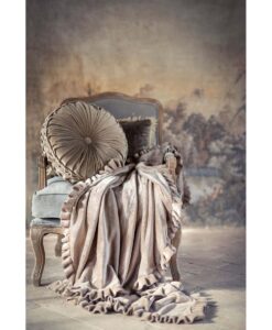 Plaid beige con gale |BLANC MARICLO'