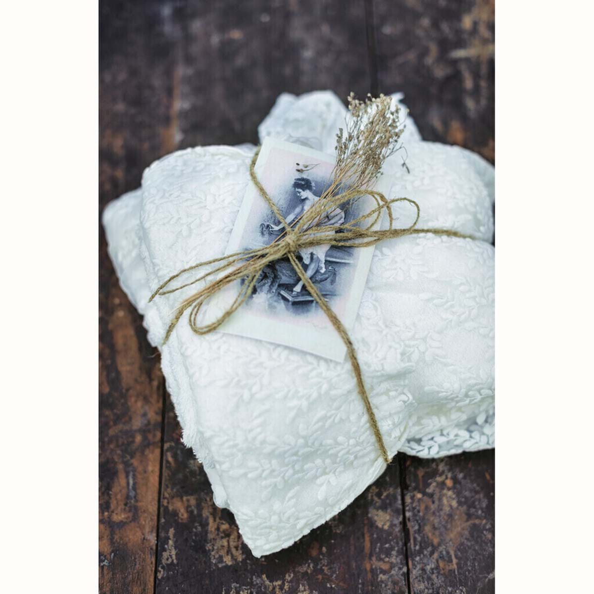 Pareo-accappatoio in cotone bianco