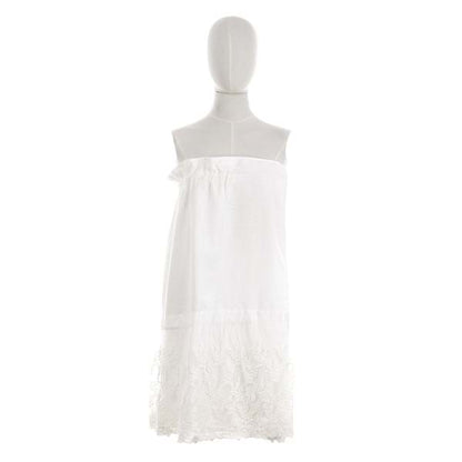 Pareo-accappatoio in cotone bianco