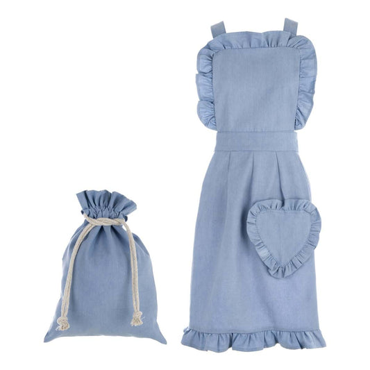 Grembiule azzurro| Blanc mariclò