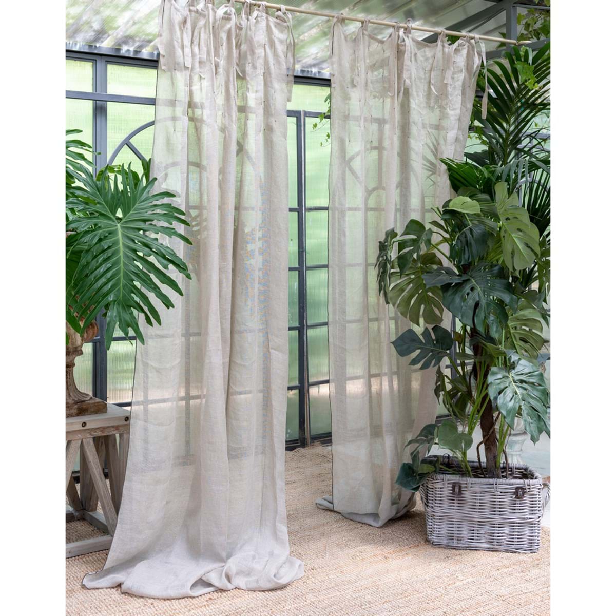 Tenda 135 x 290 cm Blanc Mariclò