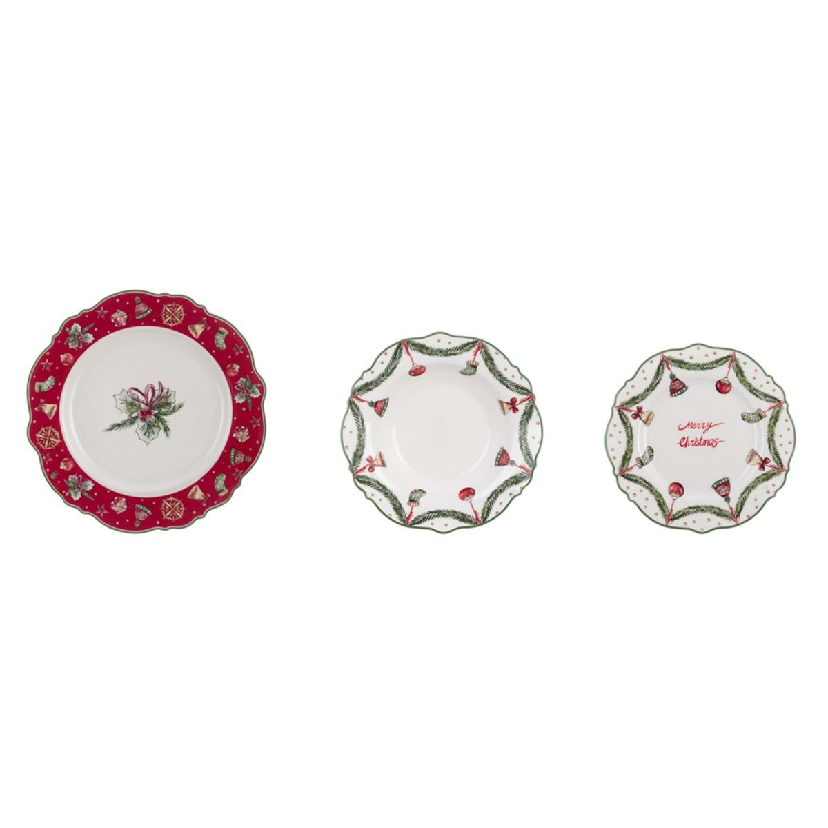 SET 3 PIATTI (PIANO FONDO FRUTTA)