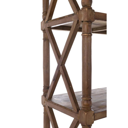 Etagere in legno di cedro 1150x40x218h