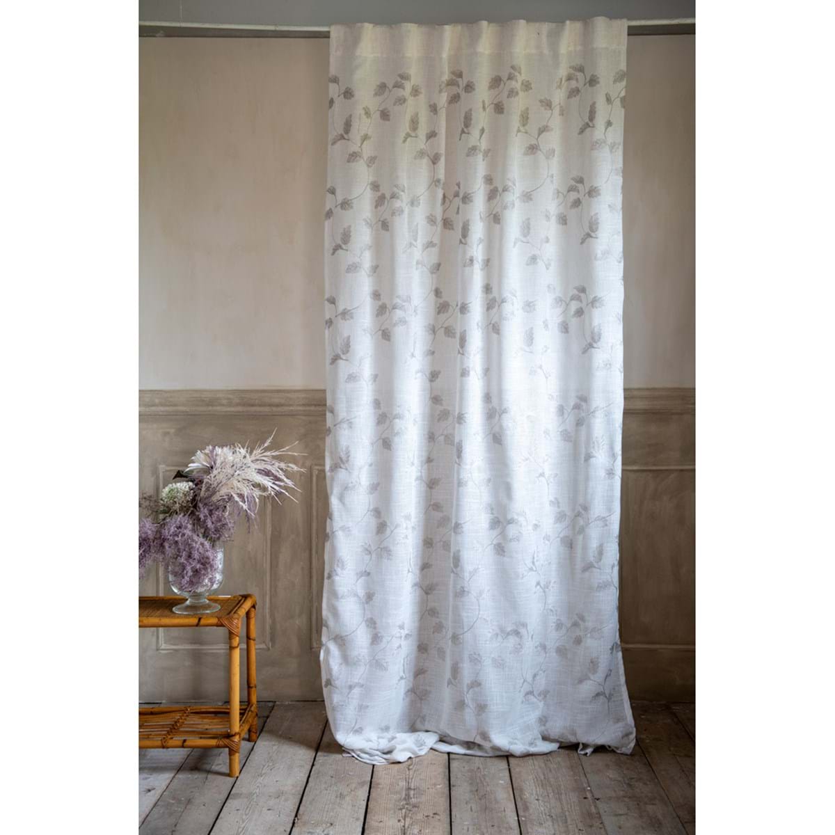 Tenda panna in lino 140x290h | Blanc Mariclò