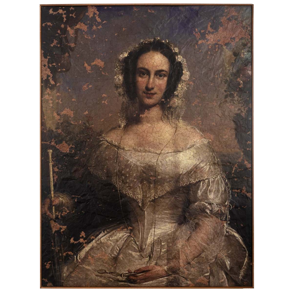 Quadro con figura | Blanc Mariclò