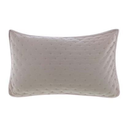 Set due copriguanciale bicolore | Blanc Mariclò