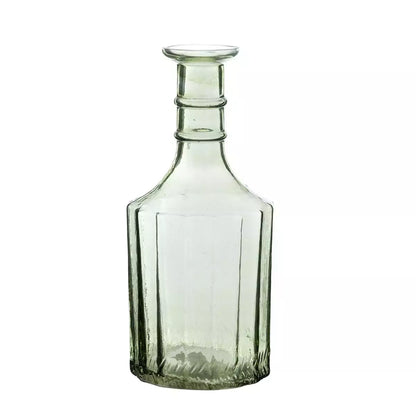 Vaso in vetro verde 9x9x21h| Blanc Mariclò