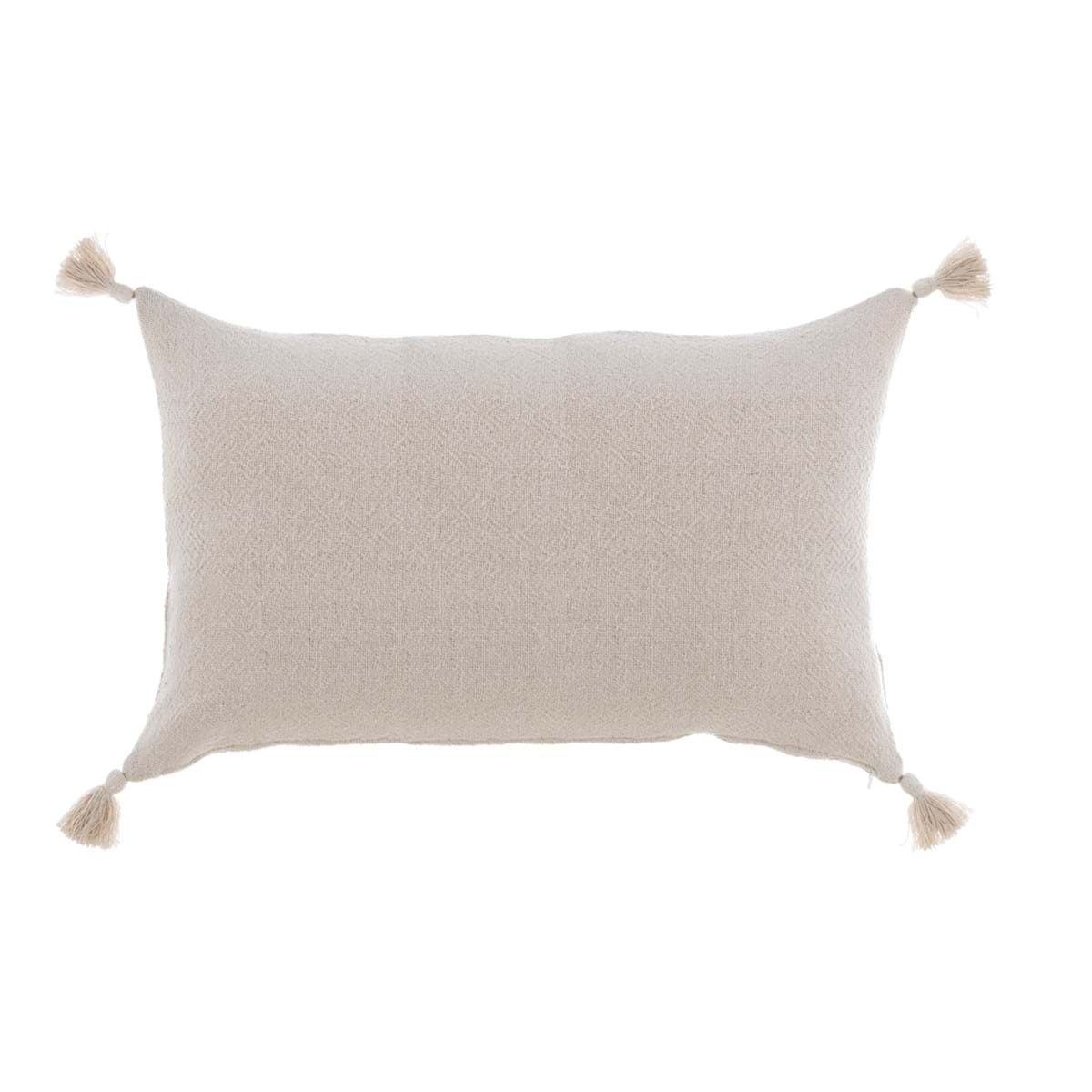 Cuscino con nappe| Blanc Mariclò