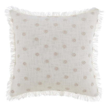 Cuscino con pizzo