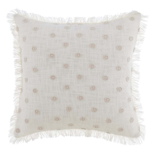 Cuscino con pizzo