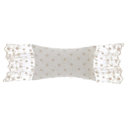 Cuscino con pizzo