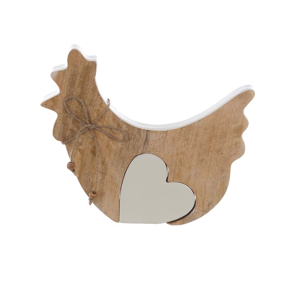 Gallina di Pasqua con cuore| Blanc Mariclò