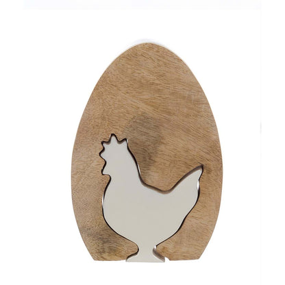 Uovo con gallina all'interno | Blanc Mariclò