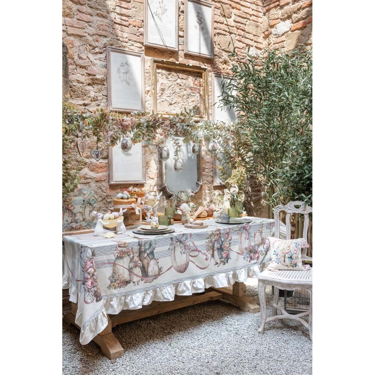 Decoro con coniglietti