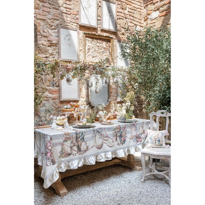 Decoro con coniglietti