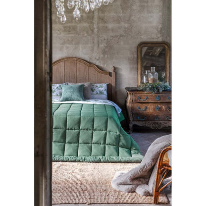Trapunta 300 gms verde 180x260h