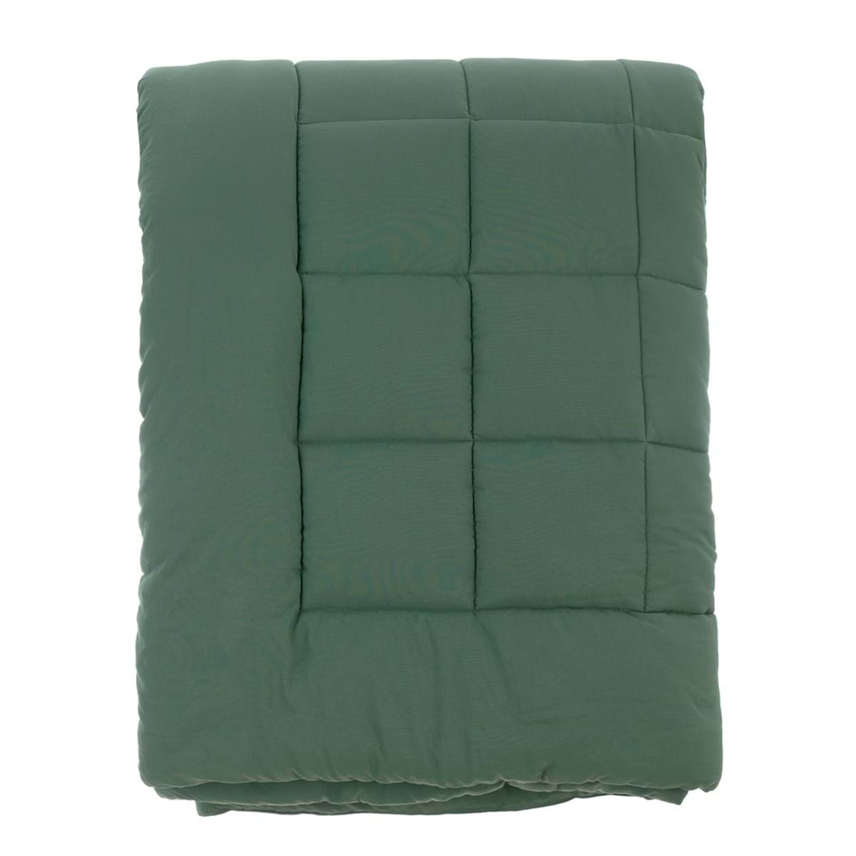 Trapunta 300 gms verde 180x260h