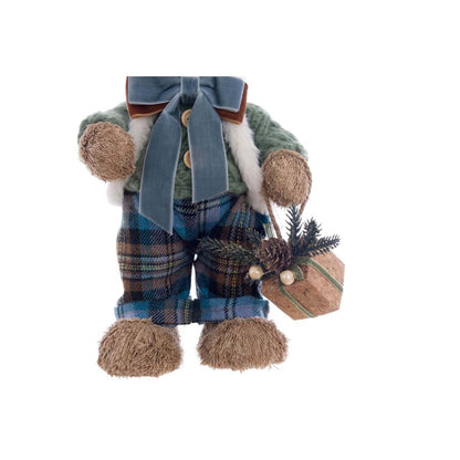 Decoro Natalizio Scoiattolo 15x18x32cm| Blanc Mariclò