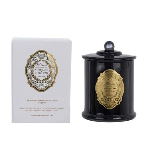 CANDELA PROFUMATA 40H WOODLAND & DRIED OAK