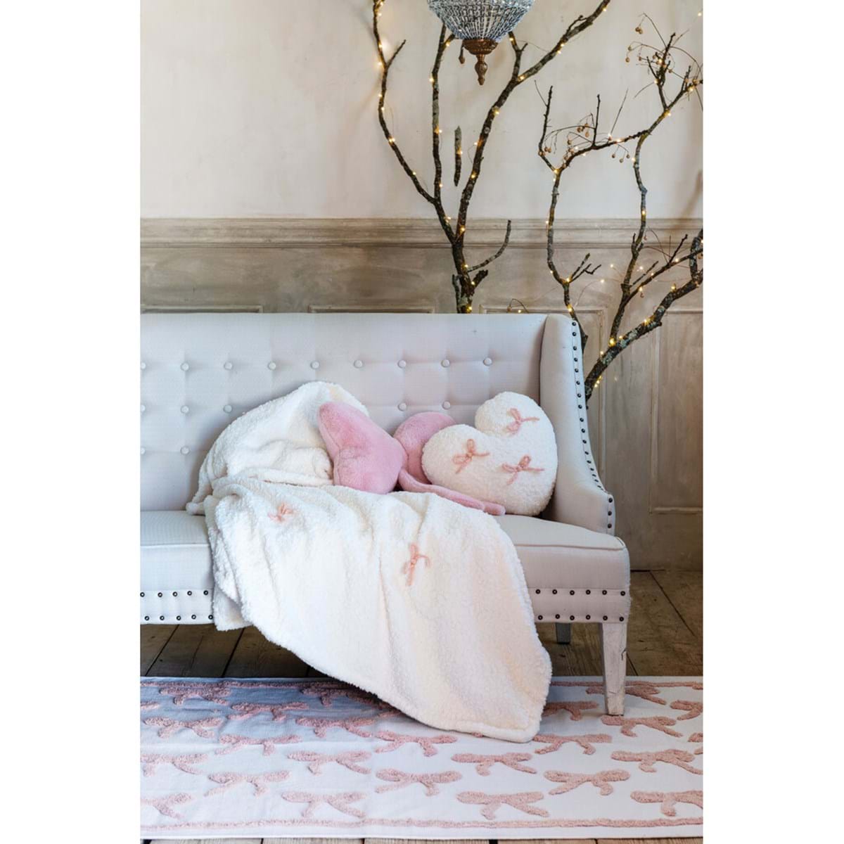 Set pile e cuscino a cuore | Blanc Mariclò