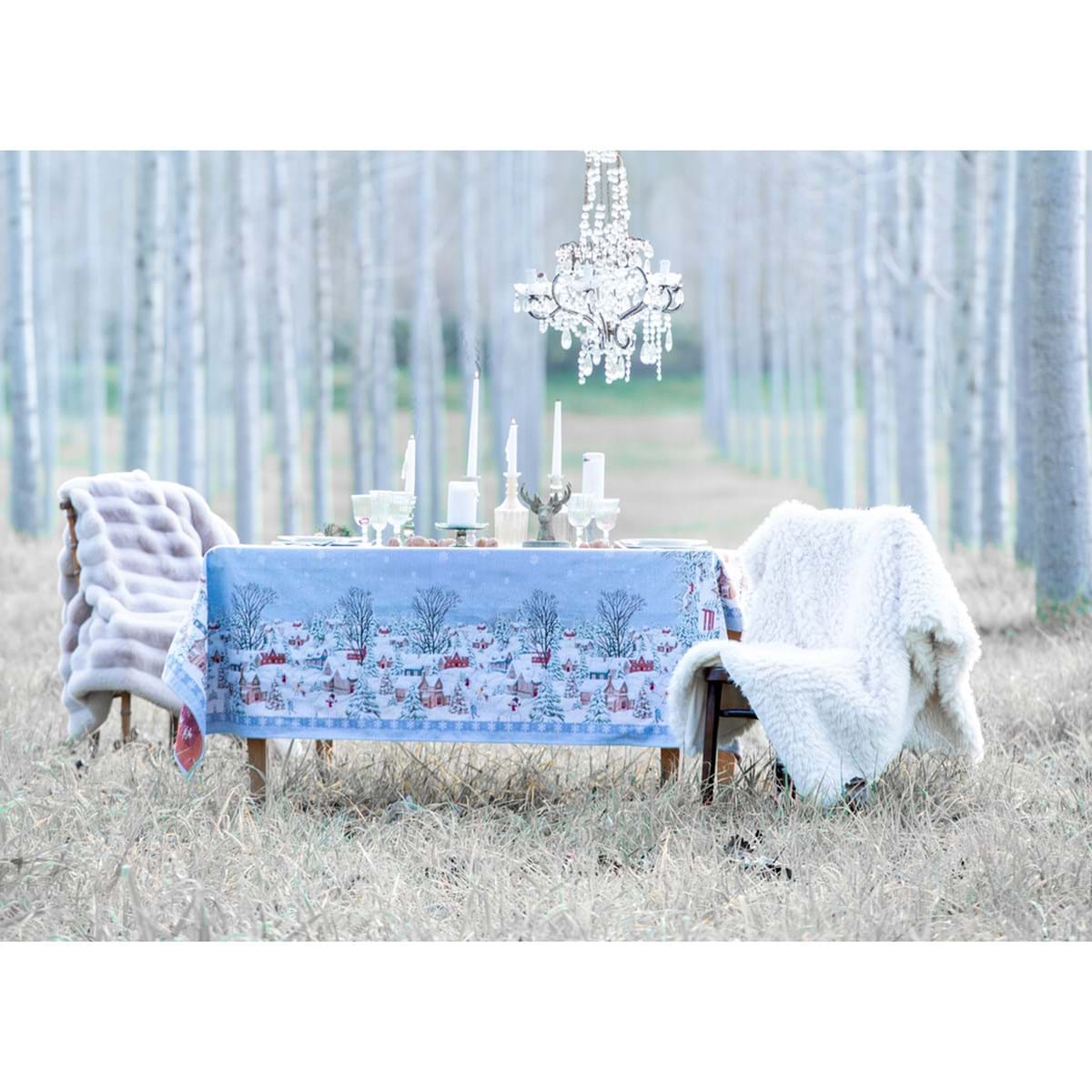 PLAID IN ECO PELLICCIA