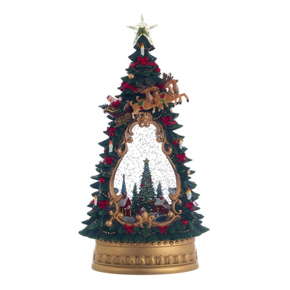 Carillon Albero di Natale 17x10x35cm| Blanc Mariclò