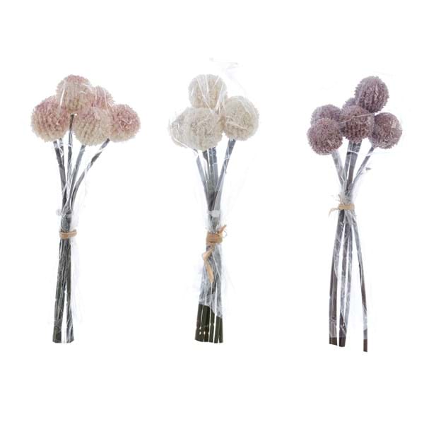 Decoro floreale bianco rosa e lilla | Blanc Mariclò