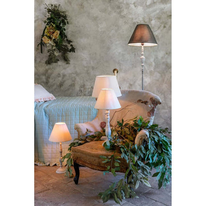 Piantana bianca h.154cm E27| Blanc Mariclò