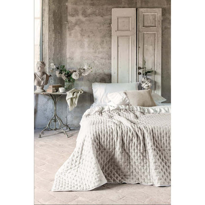 Trapunta bicolore 180x260| Blanc Marcilò