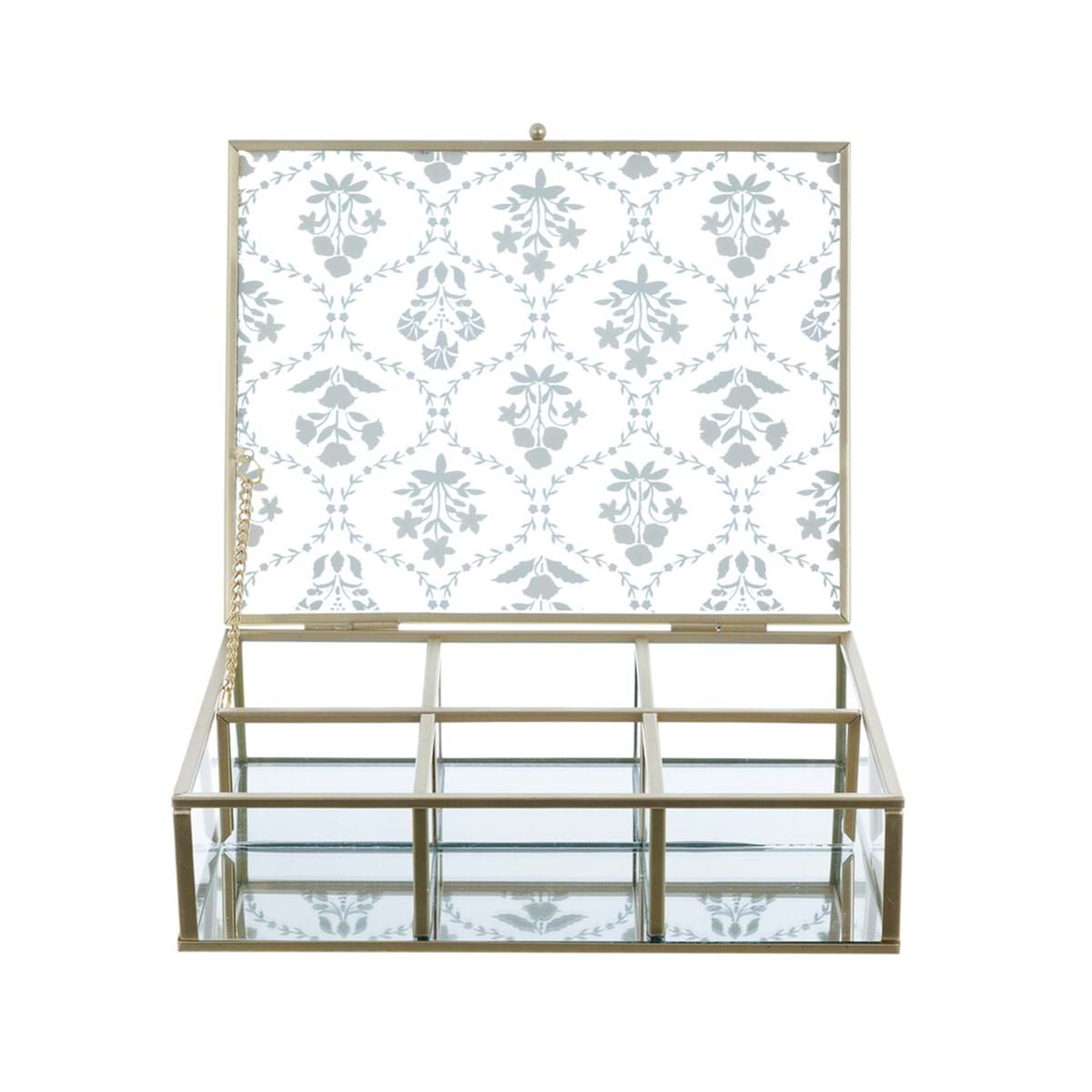 Scatola decorativa con scomparti| Blanc Mariclò