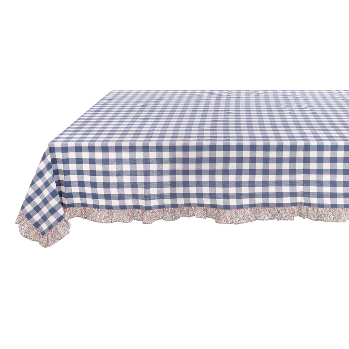 Tovaglia con gala 5 cm 160 x 230 cm | Blanc Marclò